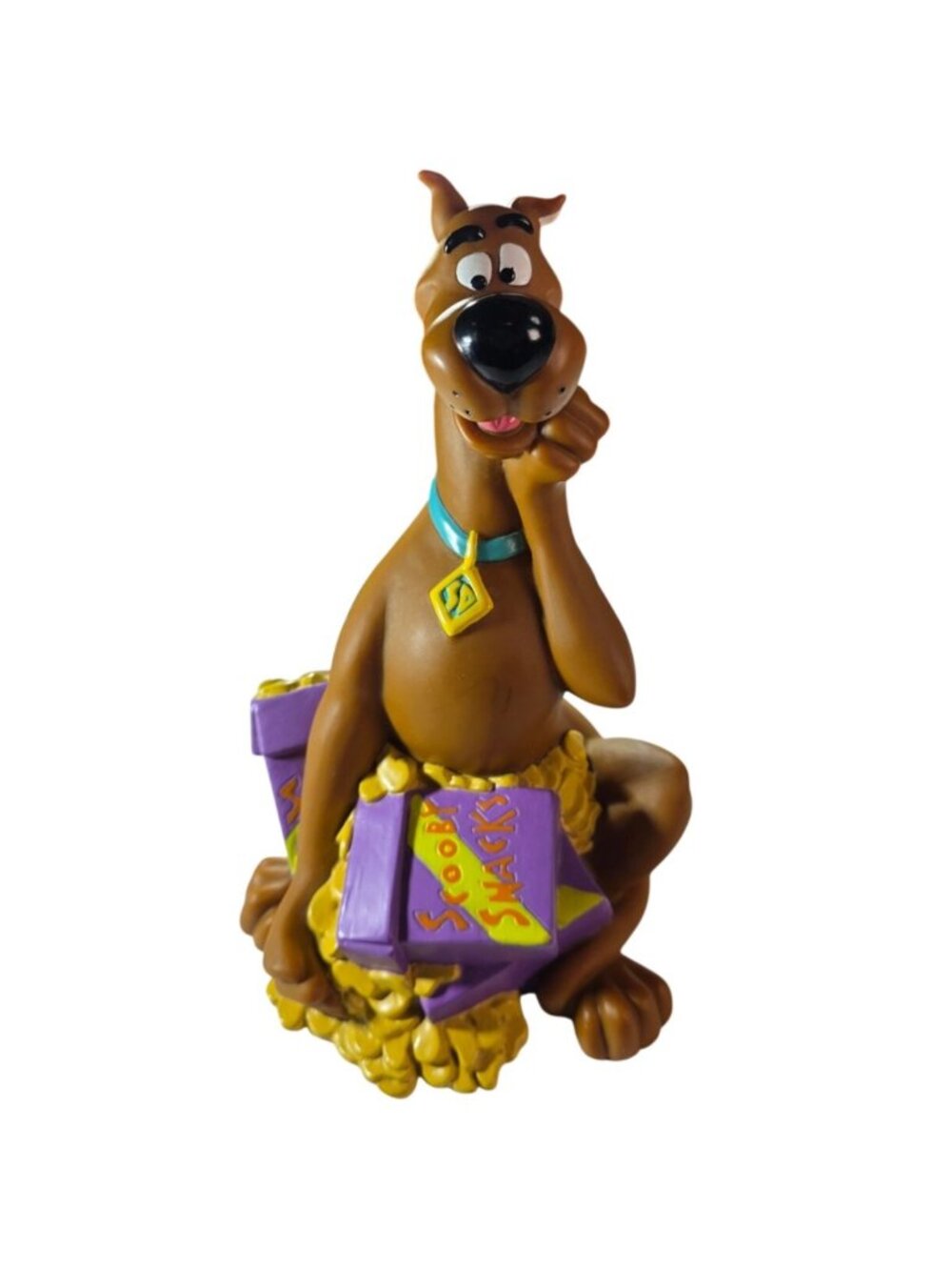 Scooby-Doo Coin Bank Collectible Figure Scooby Snacks Vtg 90s Cartoon Dog